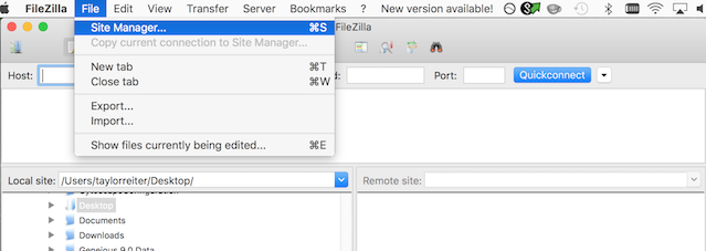 FileZilla_step1