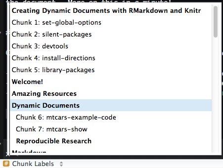 A method of navigating through  files
